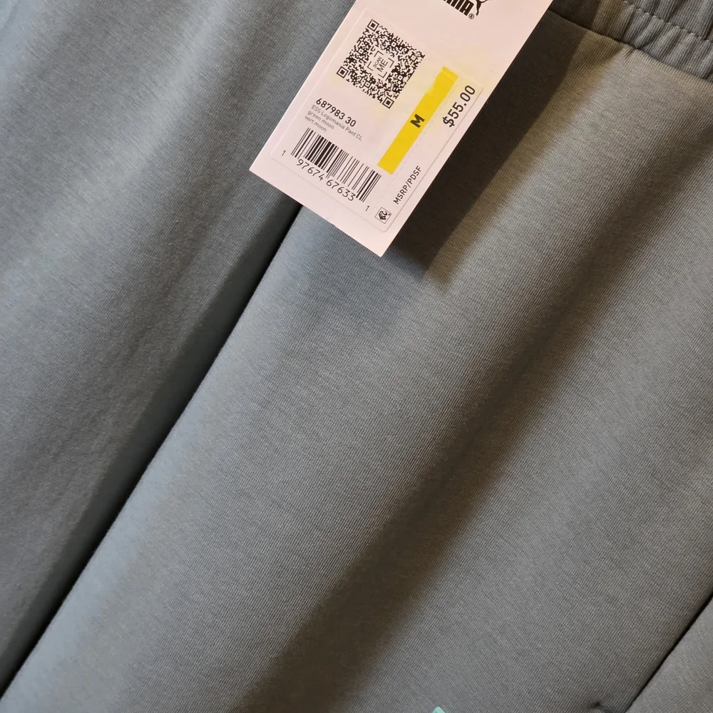 Puma Logo Teal Green Hoodie and Sweatpant Joggers Set - Picture 4 of 4